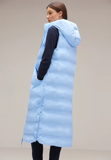 Steppweste light arctic blue