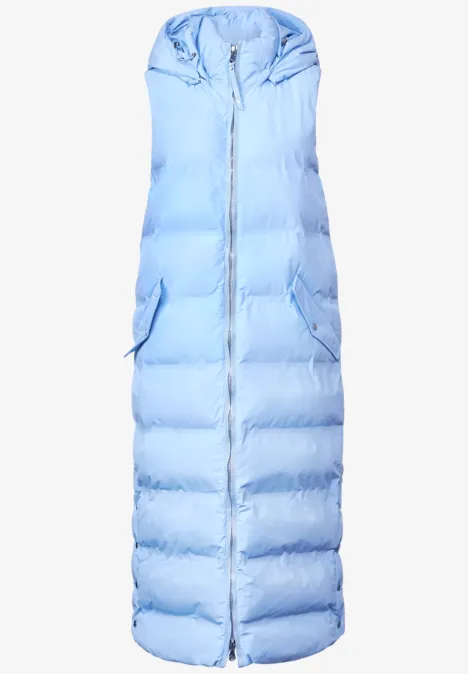 Steppweste light arctic blue