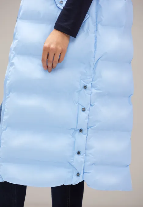 Steppweste light arctic blue