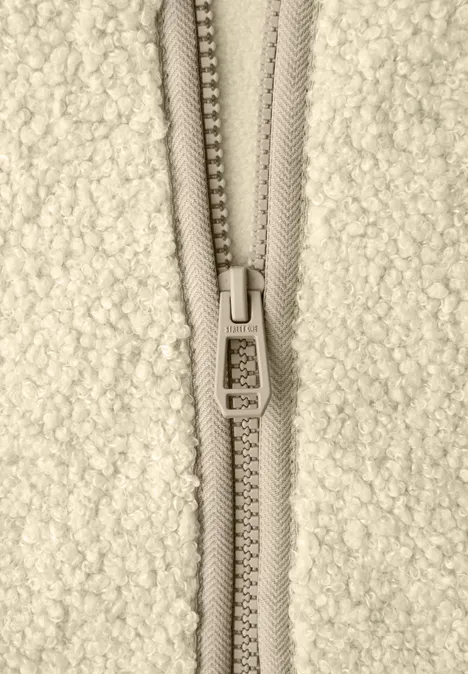 Zacht vest eggshell ecru