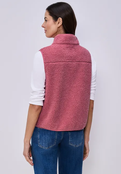Kuschelige Weste desert berry Kuschelige Weste desert berry
