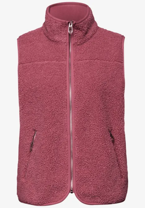 Kuschelige Weste desert berry Kuschelige Weste desert berry