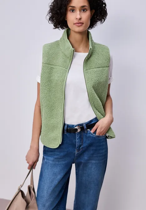 Zacht vest Bright Pistachio