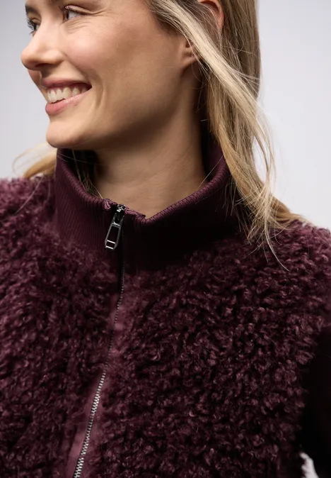 Gilet de fausse fourrure Jazz Berry Gilet de fausse fourrure Jazz Berry