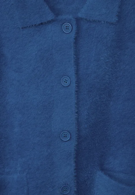 Cardigan van verengaren fresh intense gentle blue