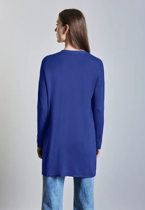 Langer Cardigan dodger blue