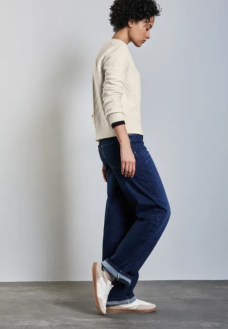 Cardigan mit Struktur soft beige