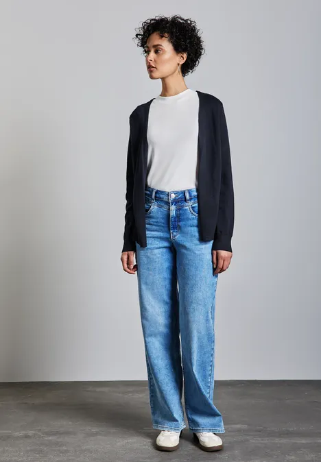 Offener Cardigan deep blue