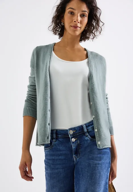 Cardigan court nile blue mel.