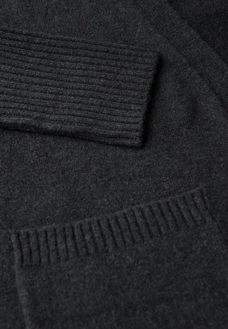 Offener Cardigan anthracite melange