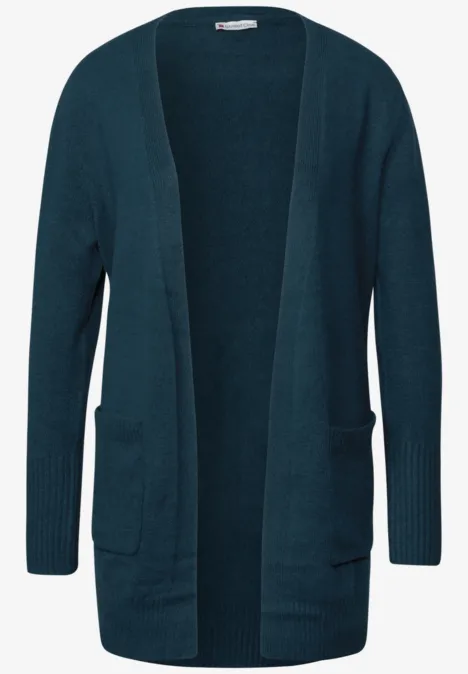 Offener Cardigan tide blue mel.