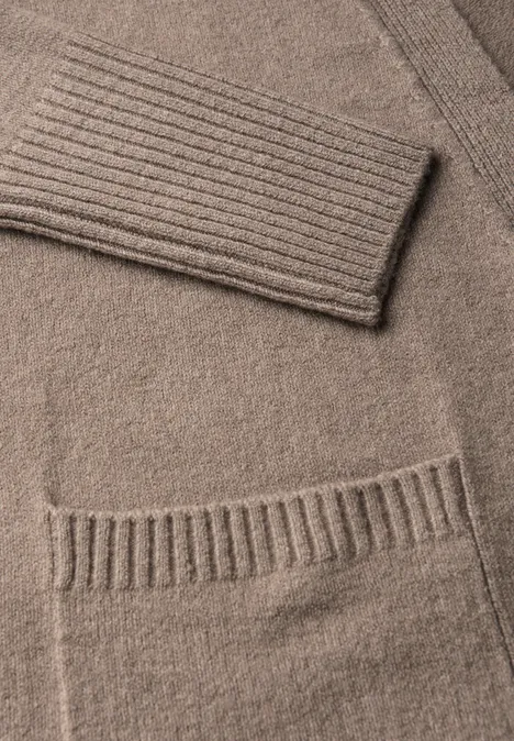 Offener Cardigan mocha dream mel.