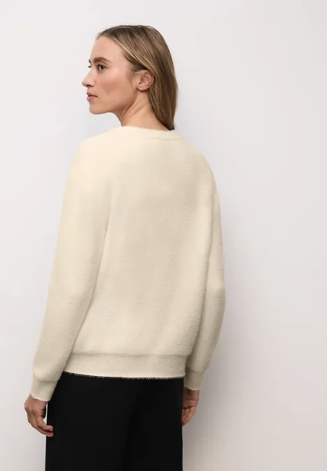 Cardigan au look blouson soft beige Cardigan au look blouson soft beige