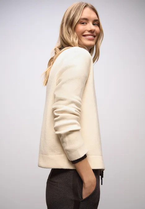 Gezellig vest soft beige Gezellig vest soft beige