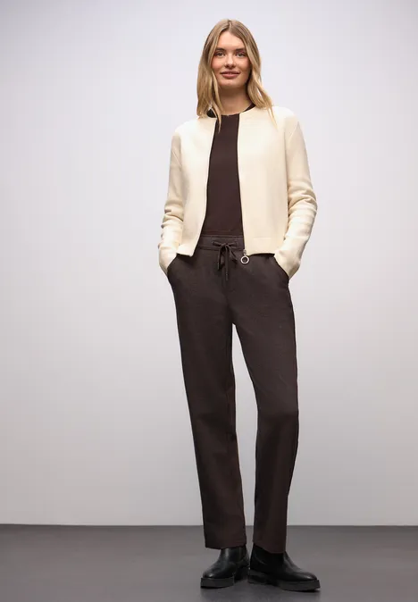 Gezellig vest soft beige Gezellig vest soft beige