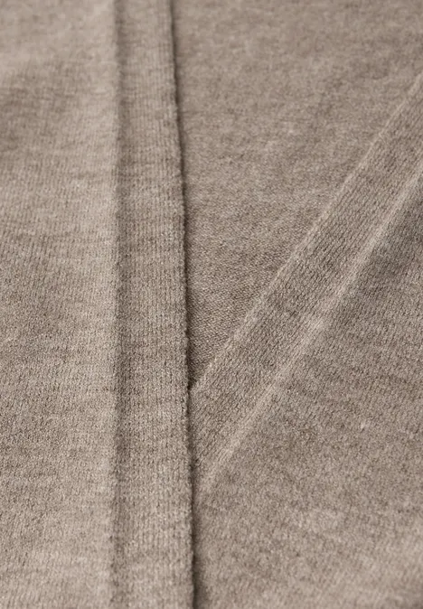 Offener Cardigan mocha dream mel.
