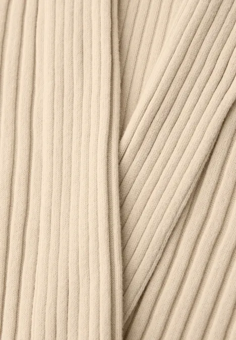 Cutline Cardigan smoke beige