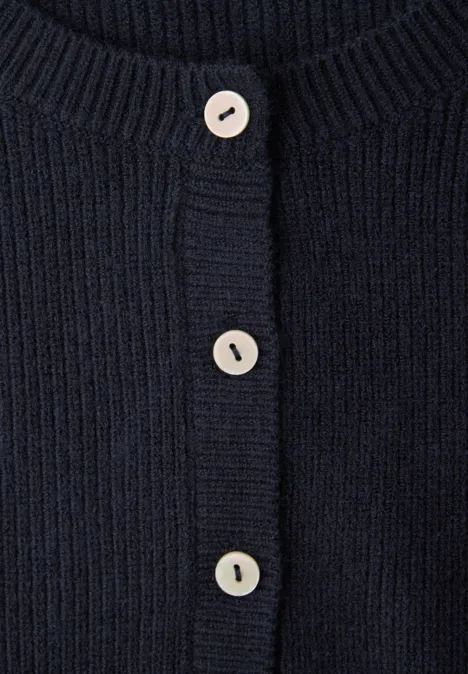 Kuschelige Weste shadowed navy