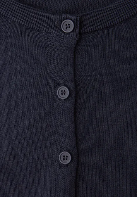 Effen vest shadowed navy