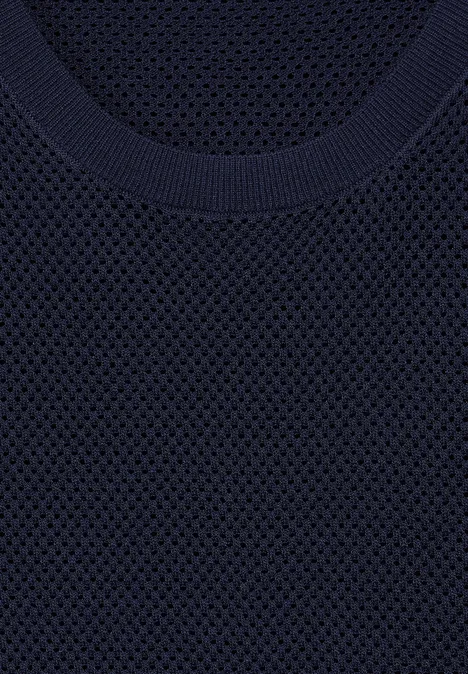 Mesh slipover deep blue