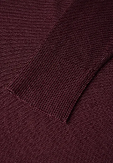 Basic Pullover enigma red