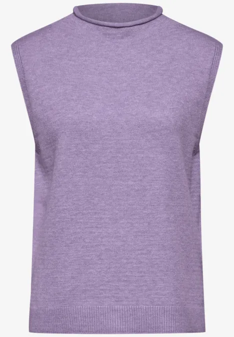 Pullunder light violet mel.