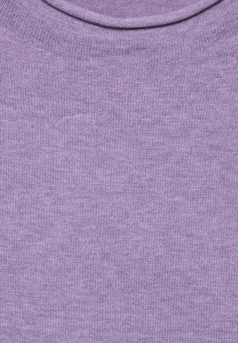 Pullunder light violet mel.