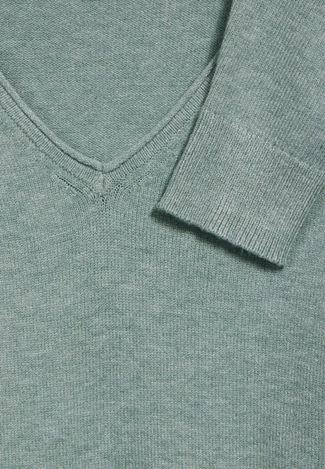 Kuscheliger Pullover temper mint mel.