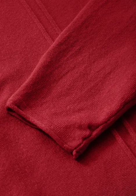 Dolman Pullover autumn red