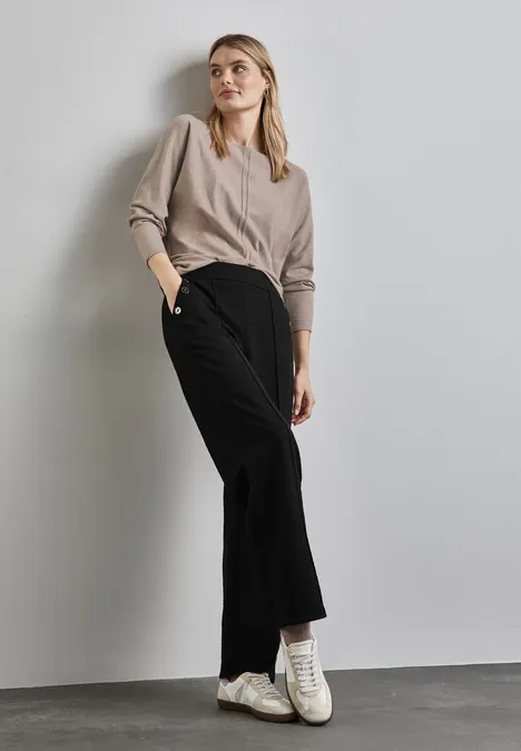 Dolman Pullover mocha beige mel.