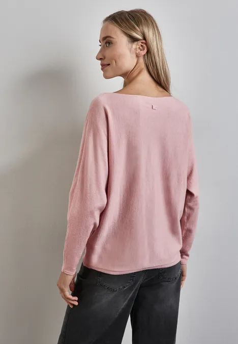 Dolman Pullover petal rose mel.