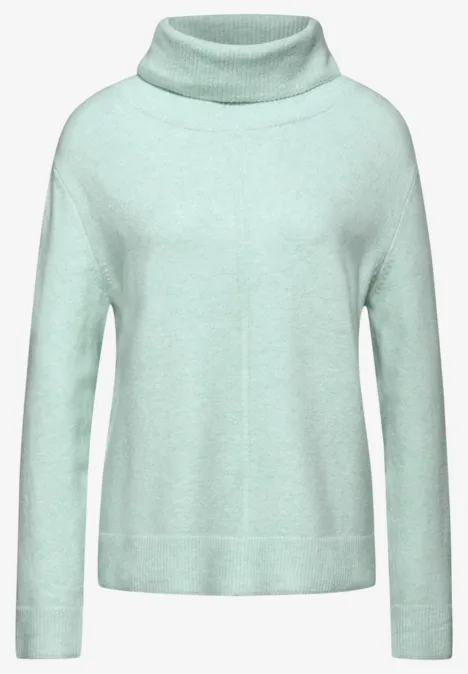 Rollkragen Sweater mellow mint mel.