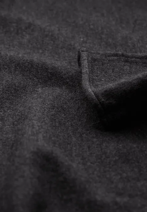 Basic Dolman Pullover anthracite melange