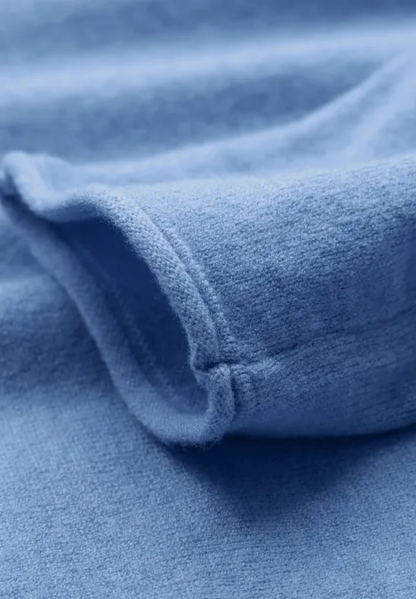 Basic Dolman Pullover blissful blue mel.