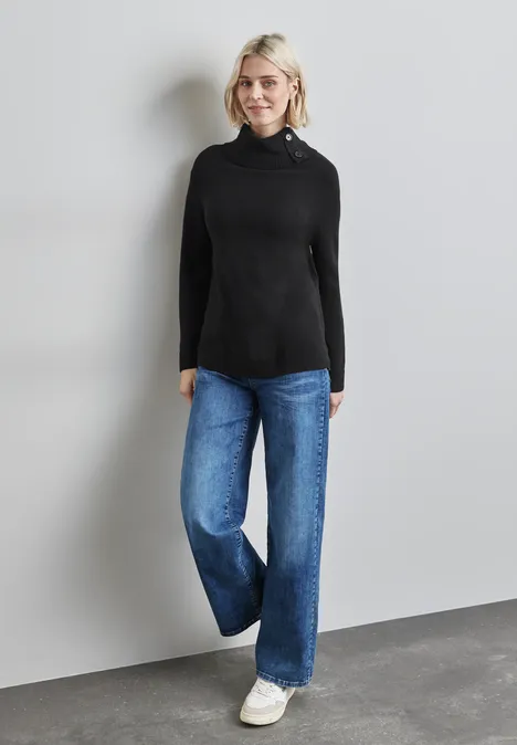 Strickpullover Black