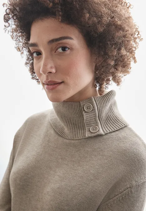 Strickpullover mocha glow mel.
