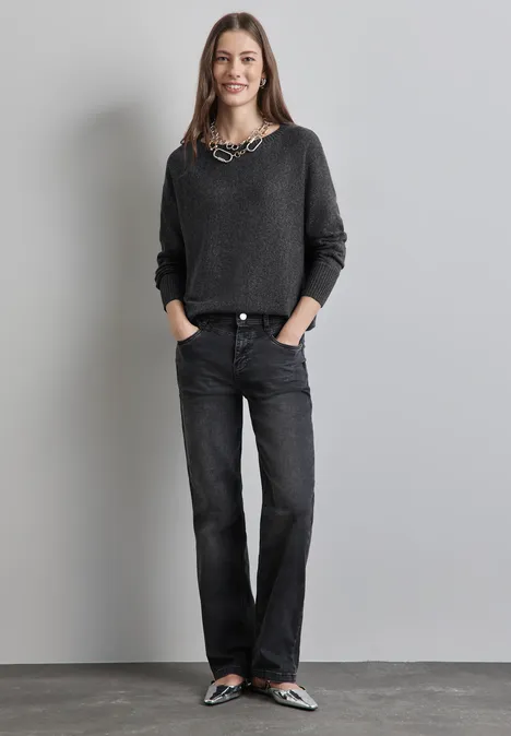 Dolman Pullover gravel grey mel.