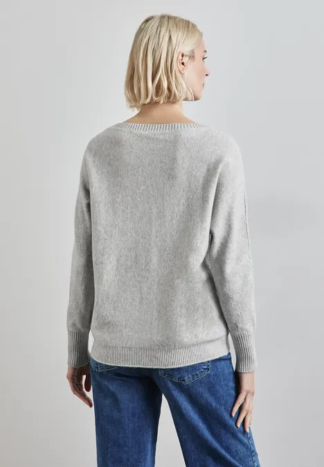Dolman Pullover heather grey mel.