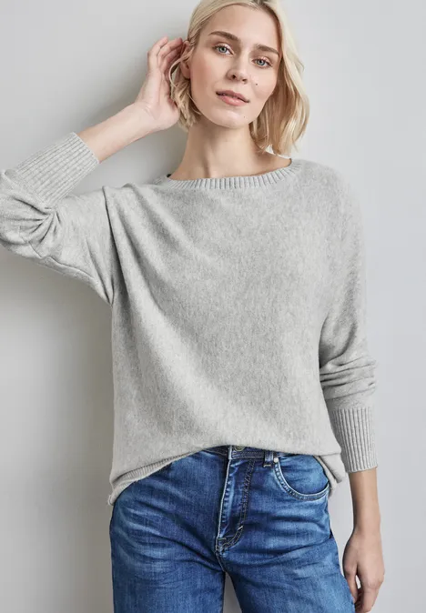Dolman Pullover heather grey mel.