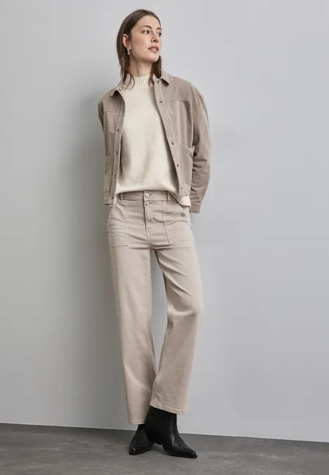 Strickpullover cream white melange