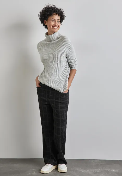 Strickpullover heather grey mel.
