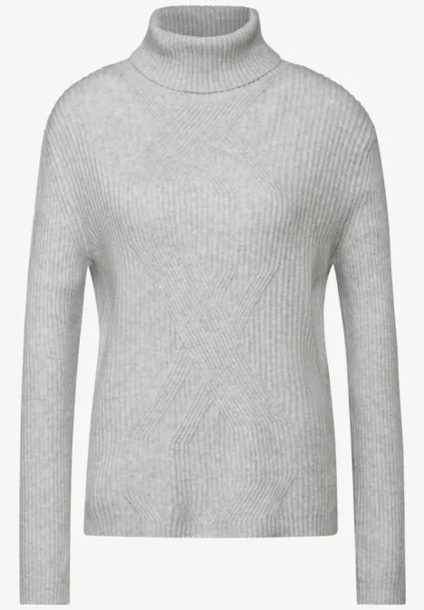 Strickpullover heather grey mel.
