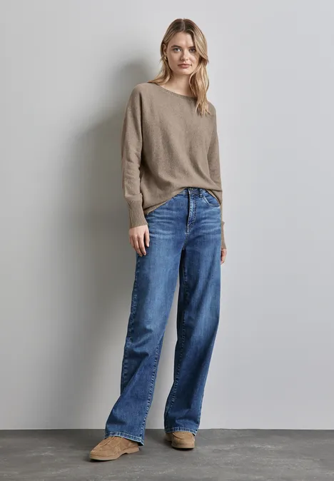 Dolman Pullover mocha glow mel.