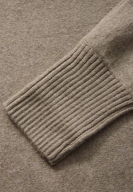 Dolman Pullover mocha glow mel.