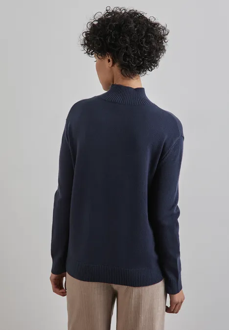 Pullover mit Turtleneck deep blue