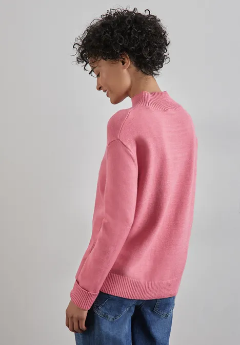 Pullover mit Turtleneck sugar coral mel.