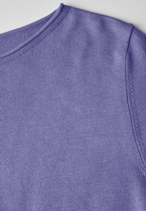 Weicher Strickpullover lilac dusk mel.