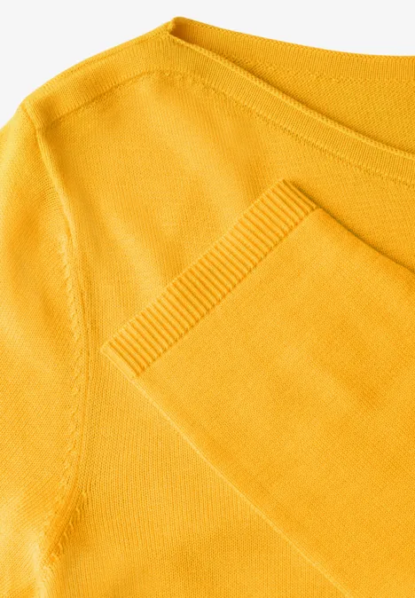 Strickpullover marigold yellow