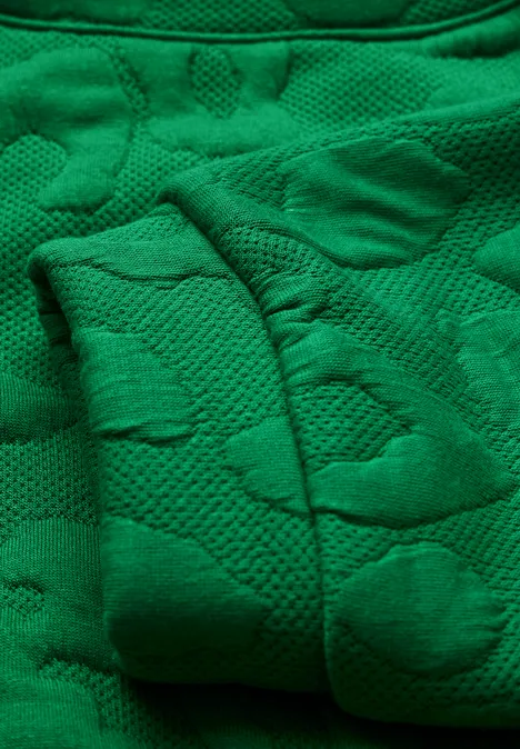 Oversize Leo-Sweater vibrant green