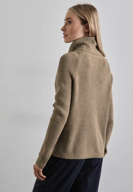 Strickpullover mocha glow mel.